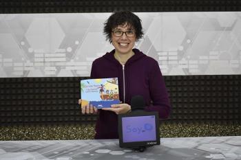 La escritora y actriz, Tamara Carrascosa, nos cuenta su experiencia promoviendo la cultura en Fuenlabrada