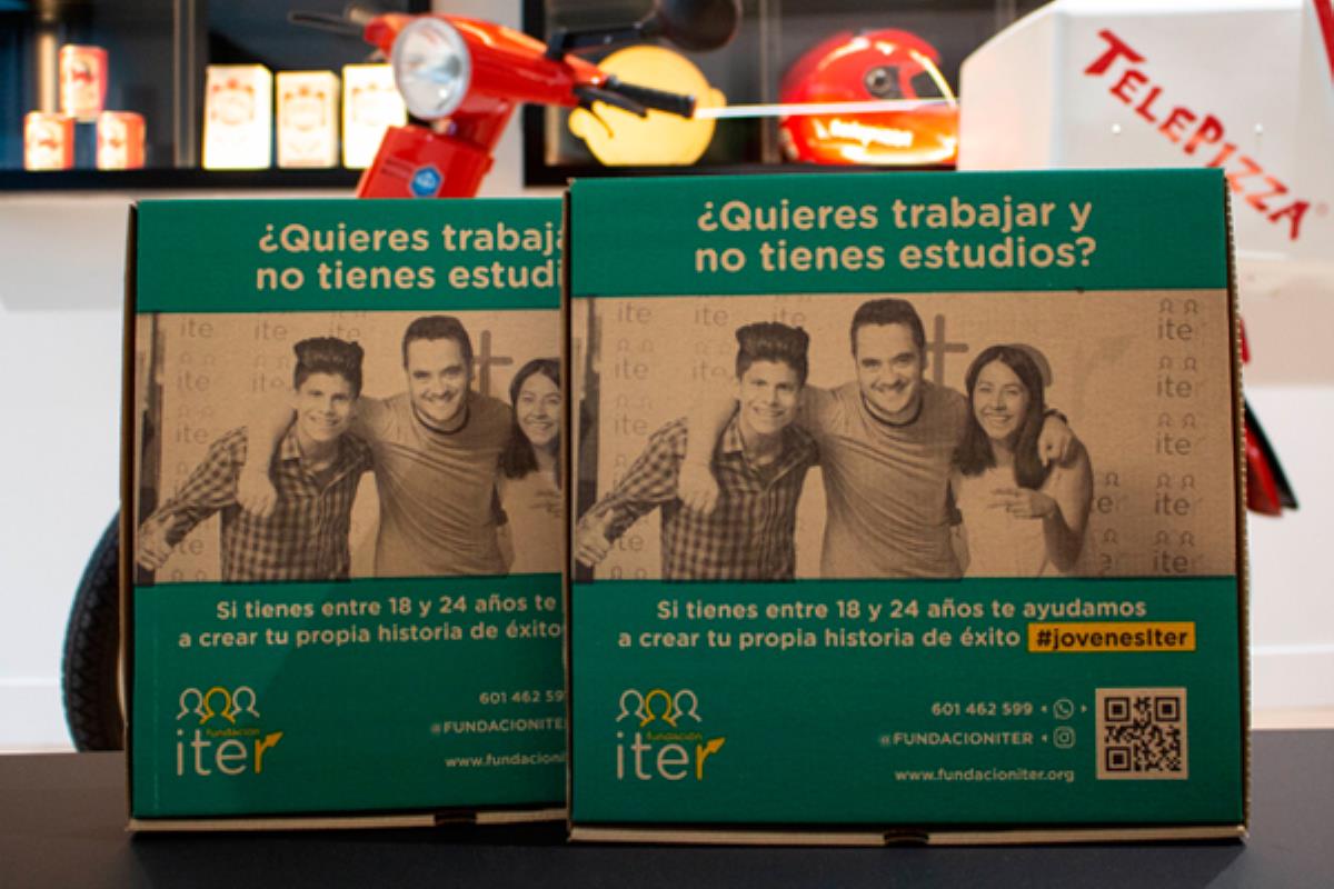 Consiste en una campaña solidaria para visibilizar la labor de la fundación encargada de ayudar a jóvenes en riesgo de exclusión