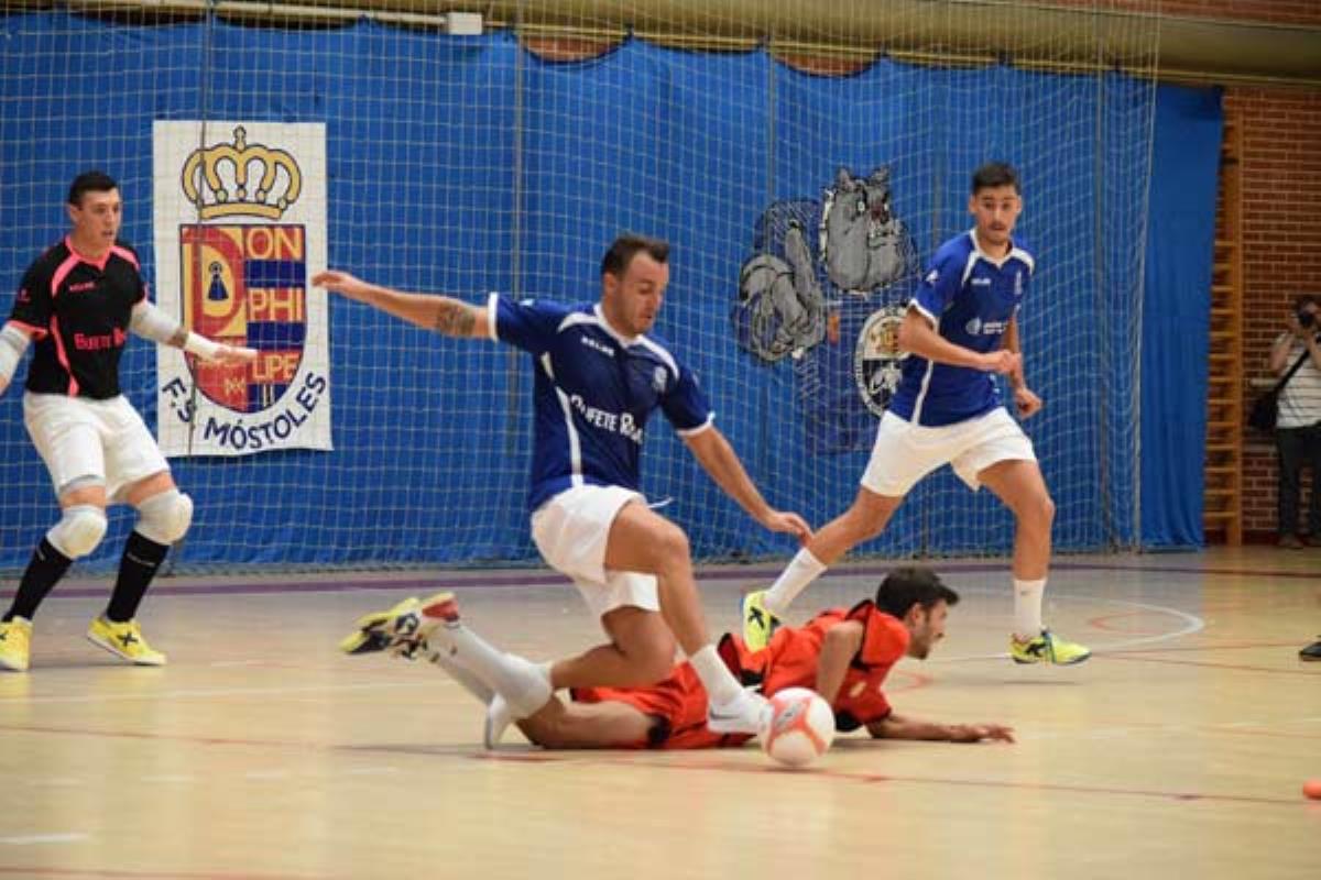 Tercera victoria consecutiva del conjunto mostoleño, que en esta ocasión hace valer su condición de favorito ante el Ciudad de Toledo 