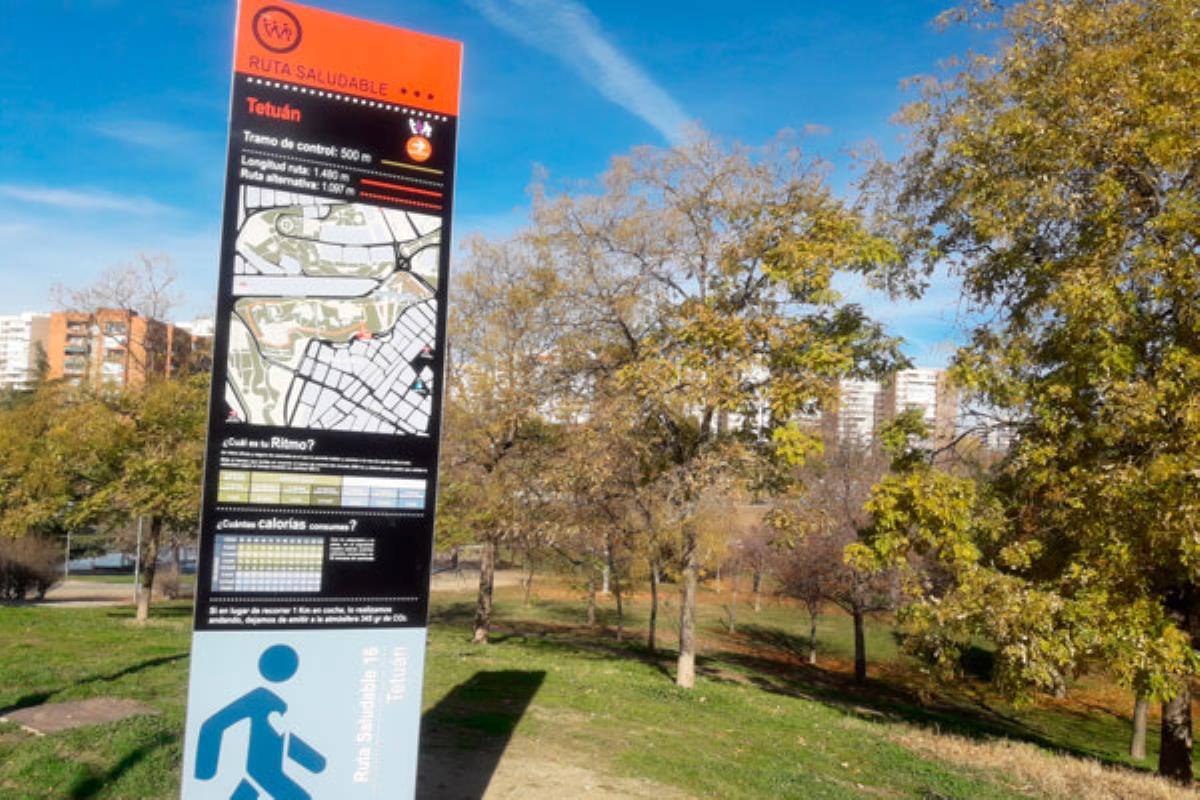 En total, Madrid tiene más de 70 kilómetros de caminos saludables por los que poder caminar y realizar actividades físicas
