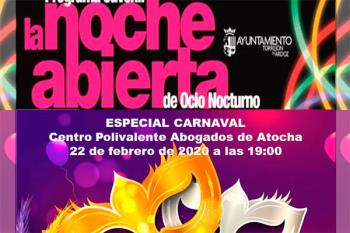 Este sábado 22 de febrero el programa de ocio juvenil celebra el carnaval por todo lo alto
