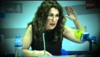 La portavoz socialista, Natalia de Andrés, dejó una deuda en EMGIASA de 333 millones de euros