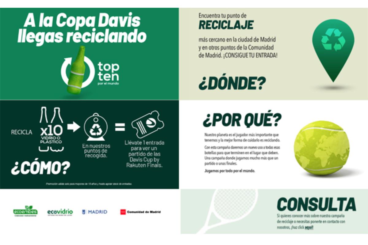 El Ayuntamiento, Ecoembes y Ecovidrio han instalado un punto de reciclaje en Santos Niños con el que premiarán el reciclaje