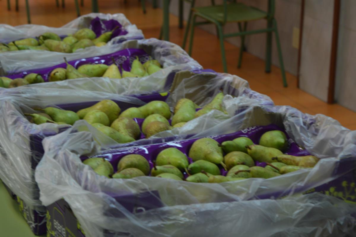 El CEIP Santo Domingo de Guzmán forma parte del programa escolar de consumo de frutas y hortalizas