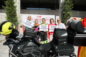 A sus 48 años cruzará 10 países para demostrar que "las mujeres podemos hacer todo lo que nos propongamos"