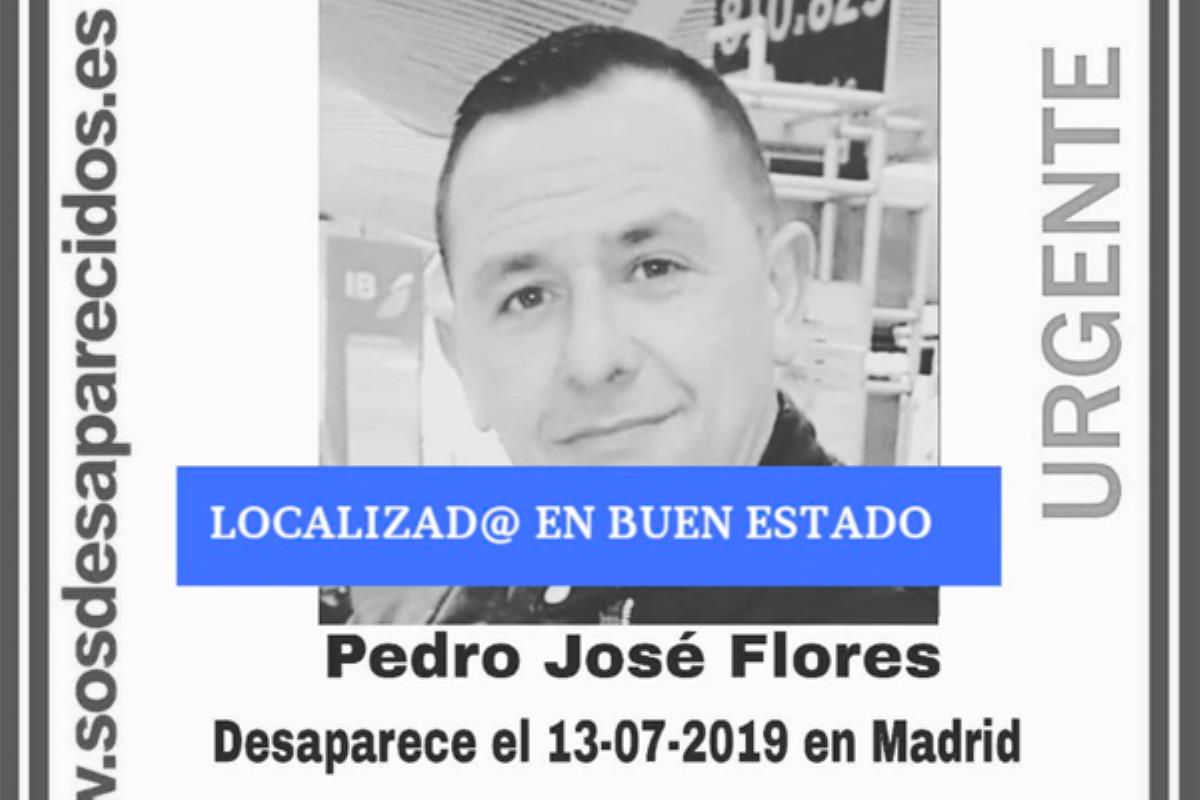Pedro José Flores desapareció el pasado 13 de julio en el barrio de Aluche