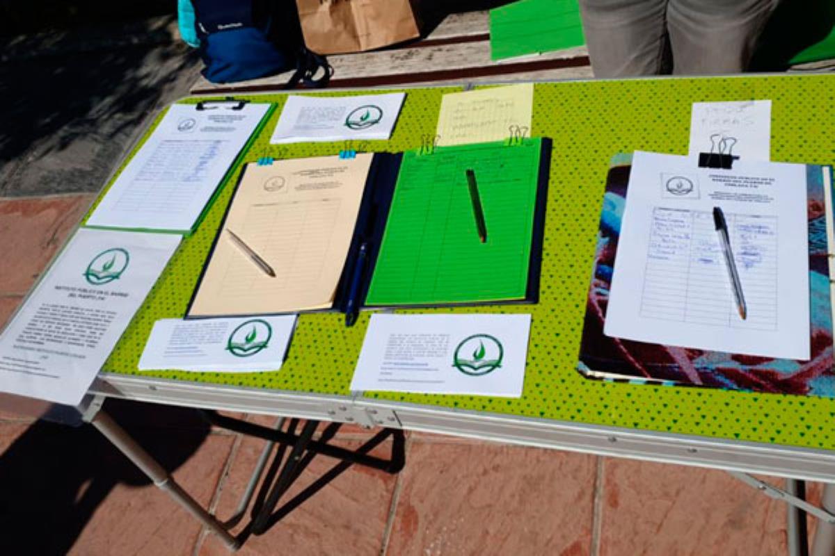 Desde su plataforma han comenzado unas movilizaciones y recogida de firmas