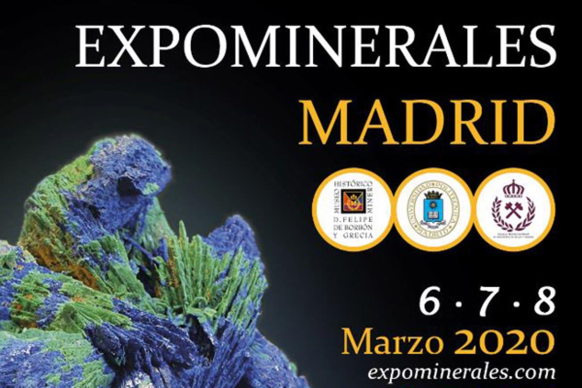 Del 6 al 8 de marzo tendrá lugar la 40ª edición de 'Expominerales Madrid' 
