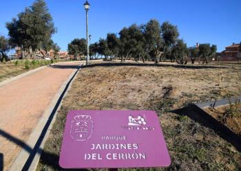 ‘Los jardines de El Cerrón’ ya están abiertos al público y cuenta con 17.000 metros cuadrados