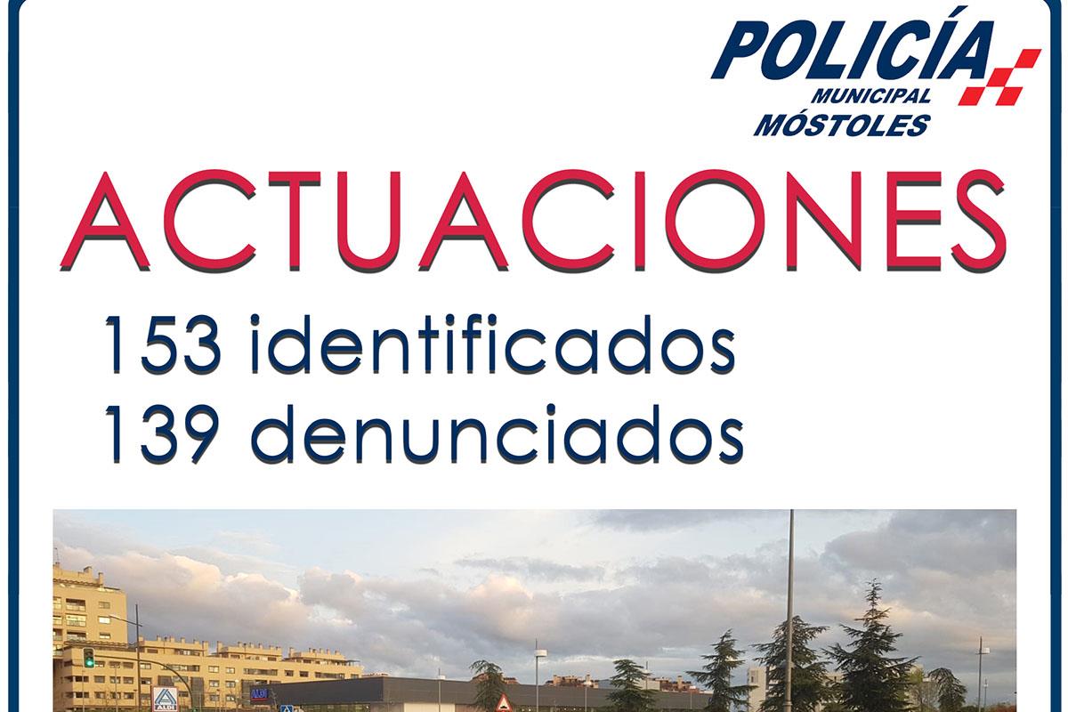 Los agentes han identificado a otras 14 personas a las que, por el momento, no se ha sancionado