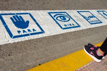 La formación local ha presentado una moción en el Pleno para mejorar la seguridad de los peatones