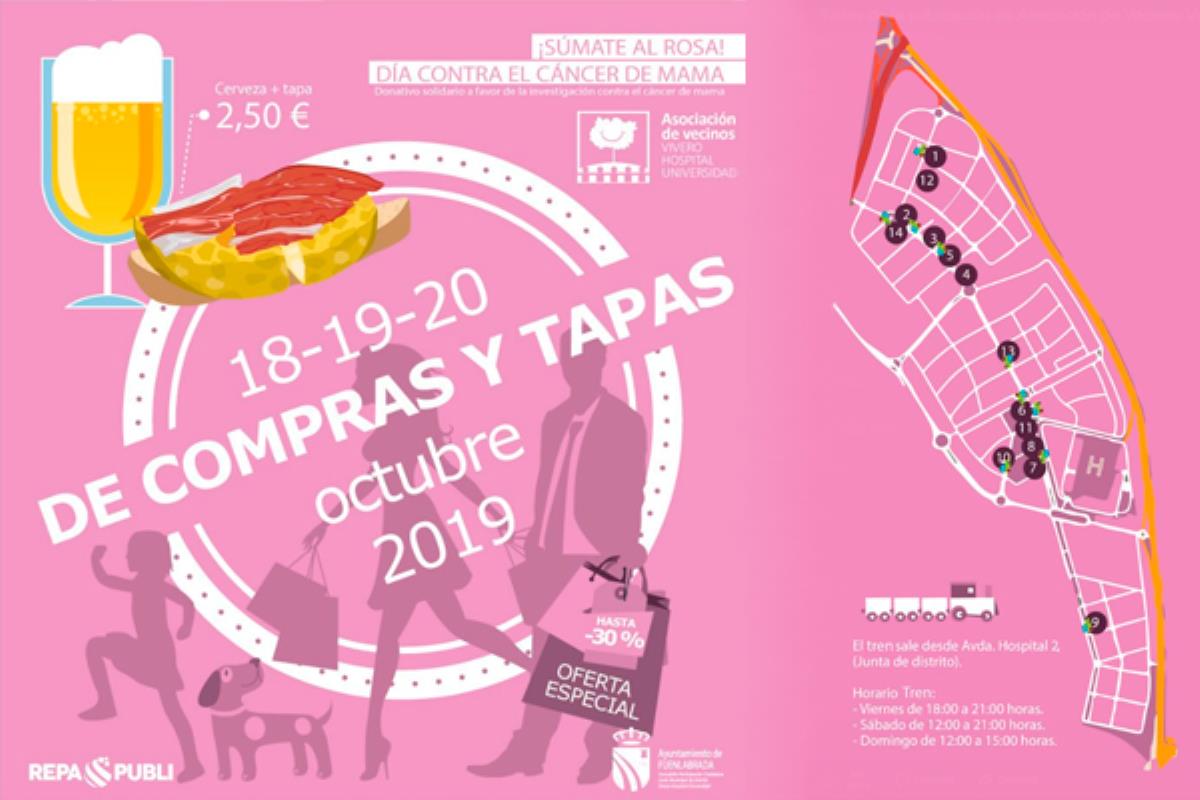 La Asociación de Vecinos Vivero-Hospital-Universidad organiza su exitoso evento que combina la gastronomía con el comercio