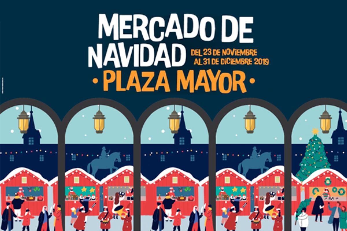 El Mercado de Navidad de la Plaza Mayor estará disponible desde este sábado