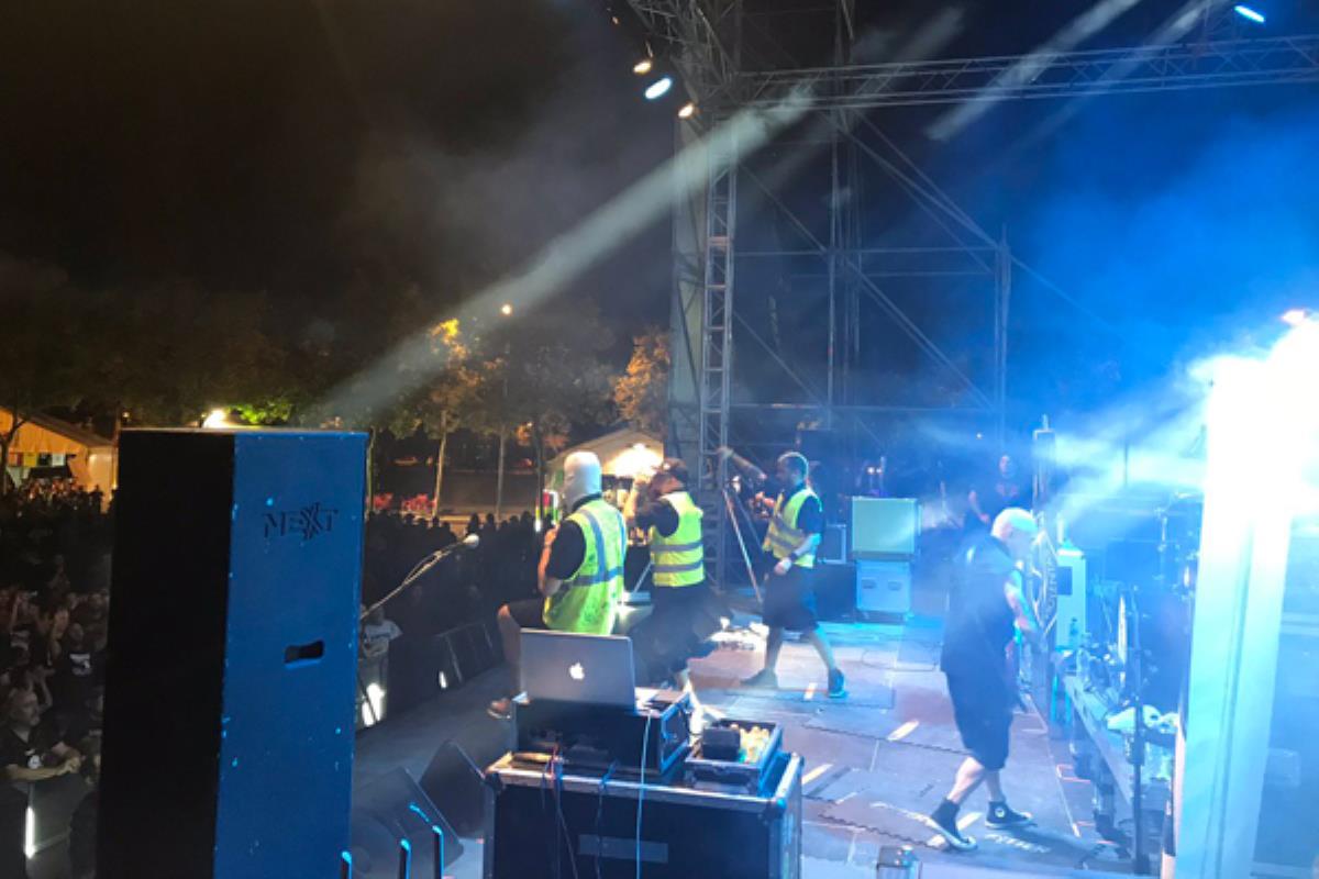 El grupo de rap/metal no dejó indiferente a nadie sobre el escenario del Recinto Ferial