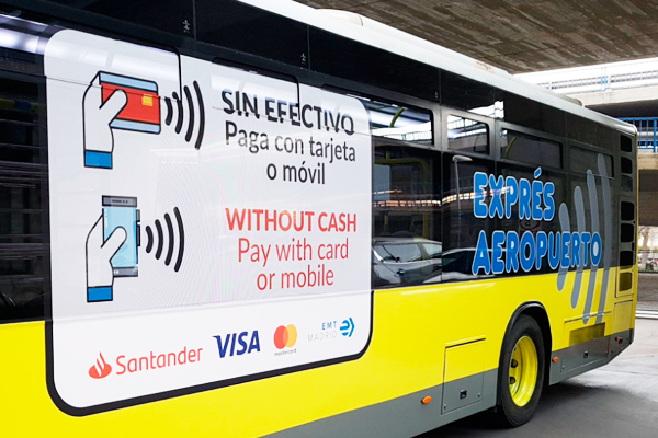 El proyecto se extenderá a todos los autobuses de la EMT antes de julio