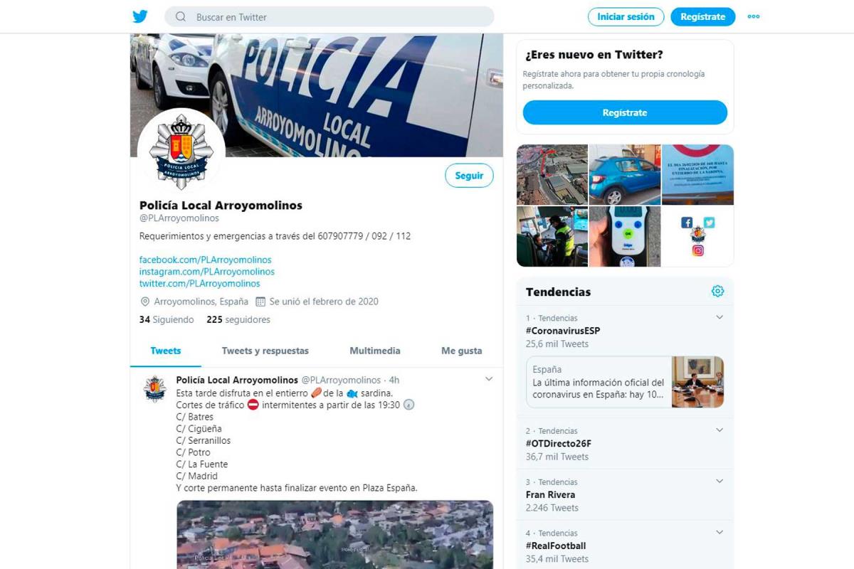 Twitter, Facebook e Instagram son las tres plataformas en las que han abierto un nuevo perfil