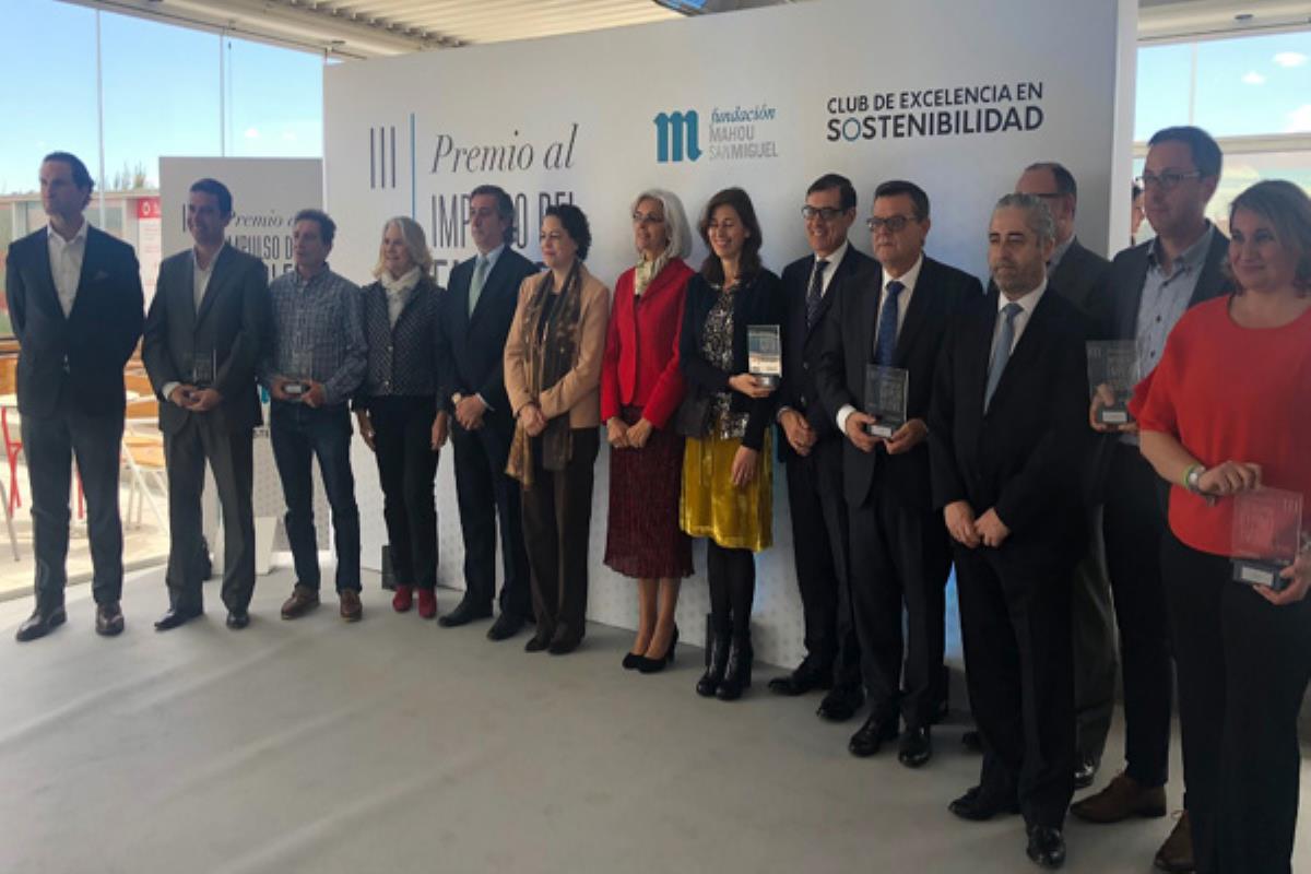 Fundación Mahou San Miguel y el Club de Excelencia en Sostenibilidad han entregado los galardones esta mañana
