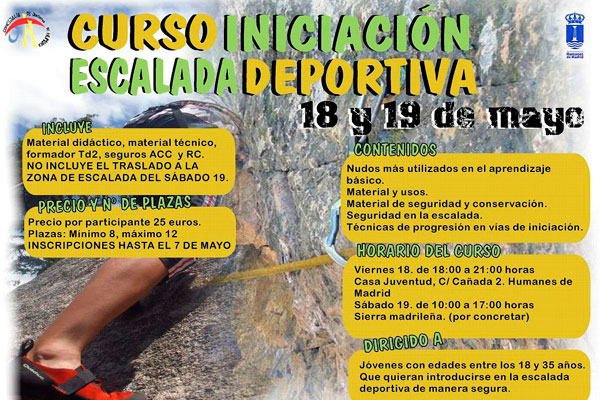 La actividad se realizará los días 18 y 19 de mayo