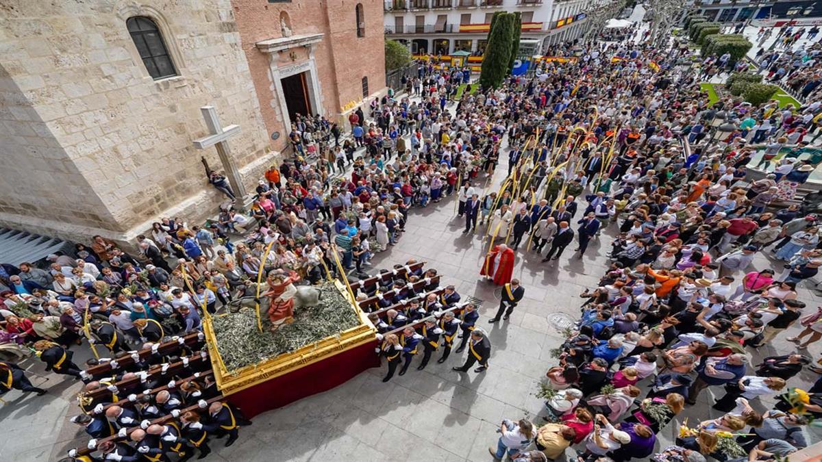 La Semana Santa se inició en la Iglesia San Juan Evangelista