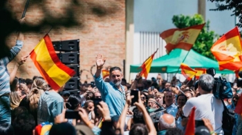 Santiago Abascal está convencido de que Pedro Sánchez es “el señor X de la corrupción en España”