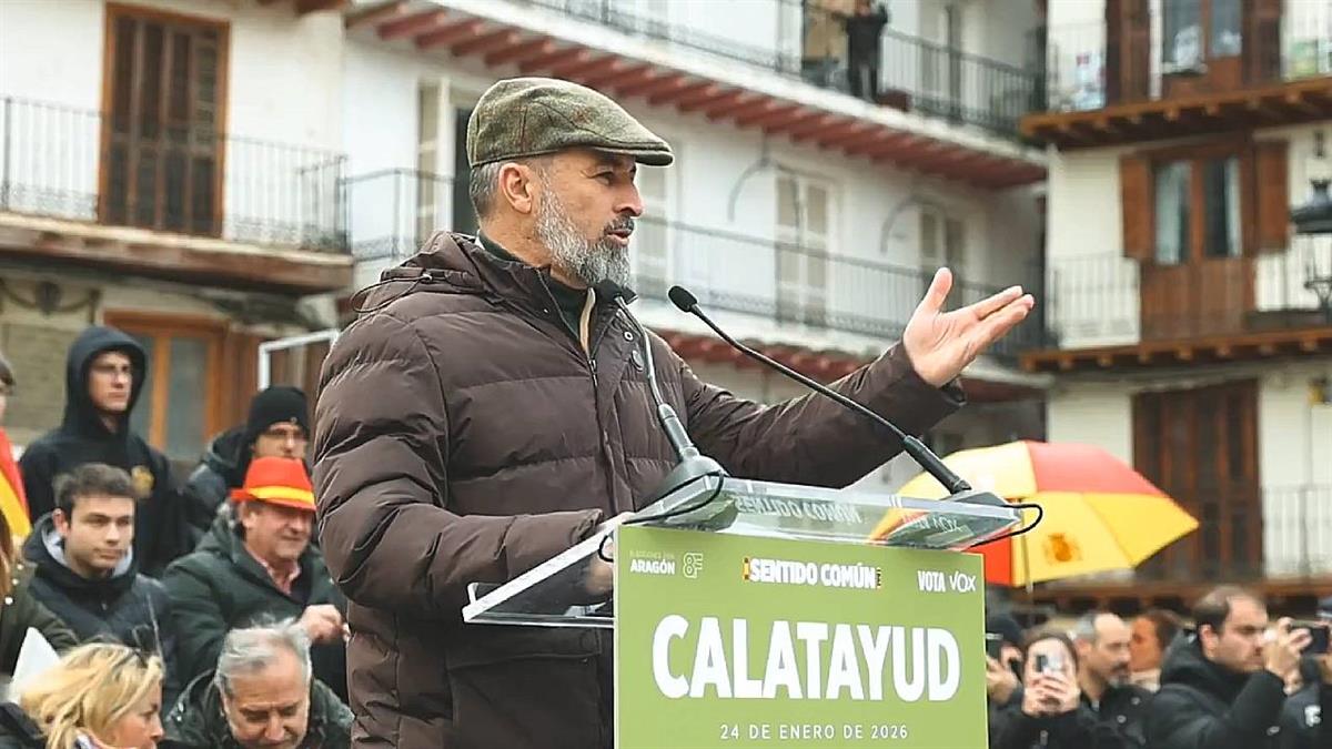 Abascal VOX España secuestrada mafia corrupta | SoyDe