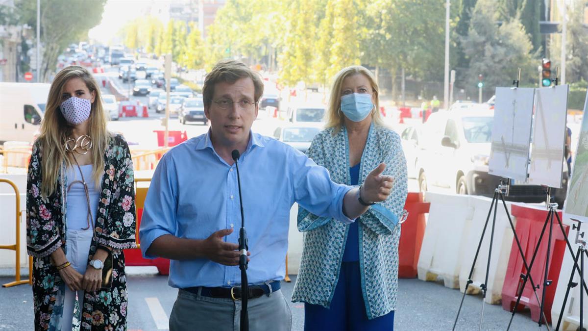 
Finaliza la primera fase de reurbanización del eje Joaquín Costa-Francisco Silvela