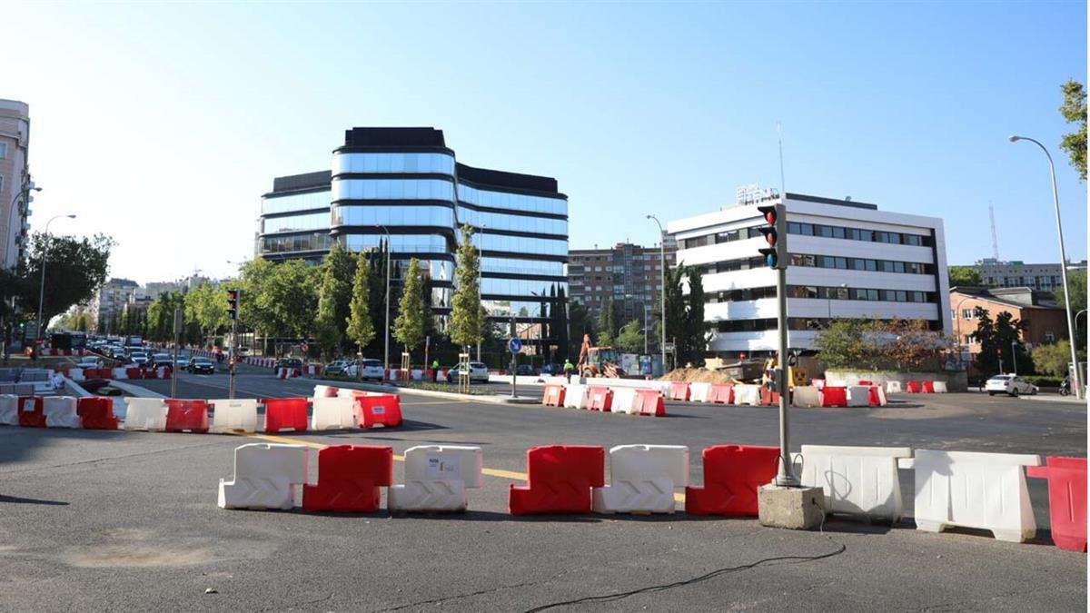 Ha finalizado la primera fase de la reurbanización del eje Joaquín Costa-Francisco Silvela, una obra de 10,2 millones de euros