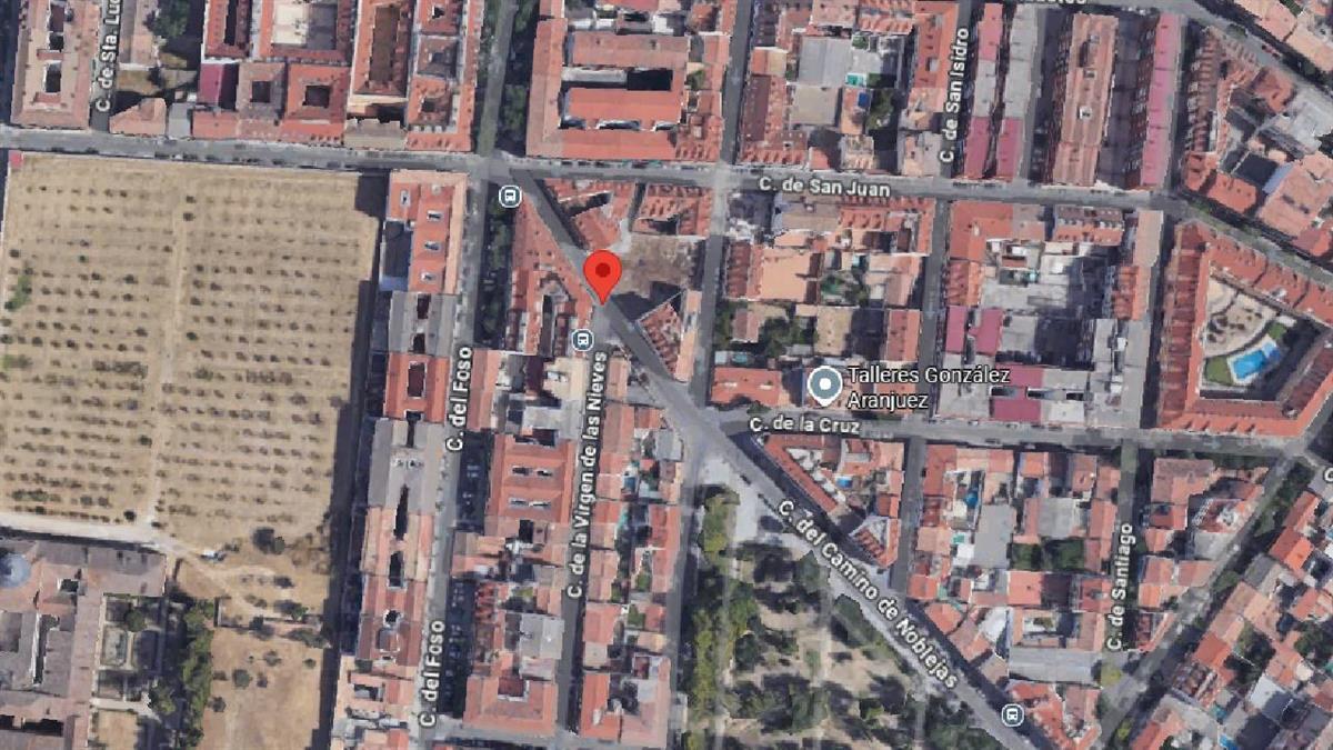 Rebaje de aceras y nuevas rampas accesibles en el cruce entre Camino de Noblejas y Virgen de las Nieves