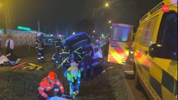 El SUMMA 112 lo trasladó hasta al hospital en estado grave con fractura abierta de fémur