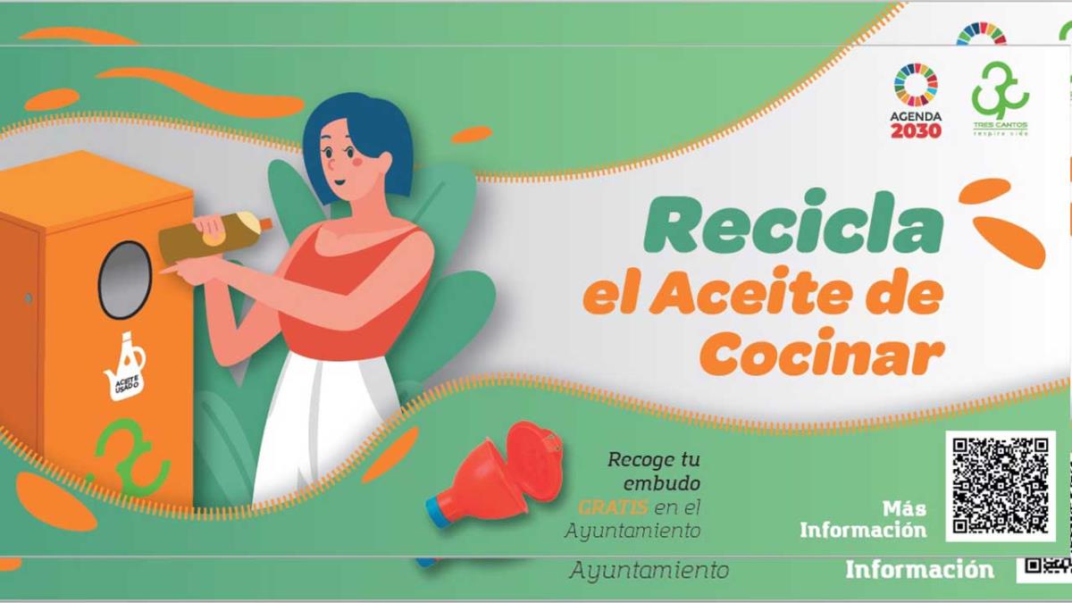 Actualmente hay disponibles diez contenedores para la recogida selectiva del aceite doméstico usado, distribuidos por distintos puntos de la ciudad
