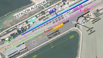 Adif ha adjudicado la concesión de 11.000 metros cuadrados para crear un puerto seco en la estación