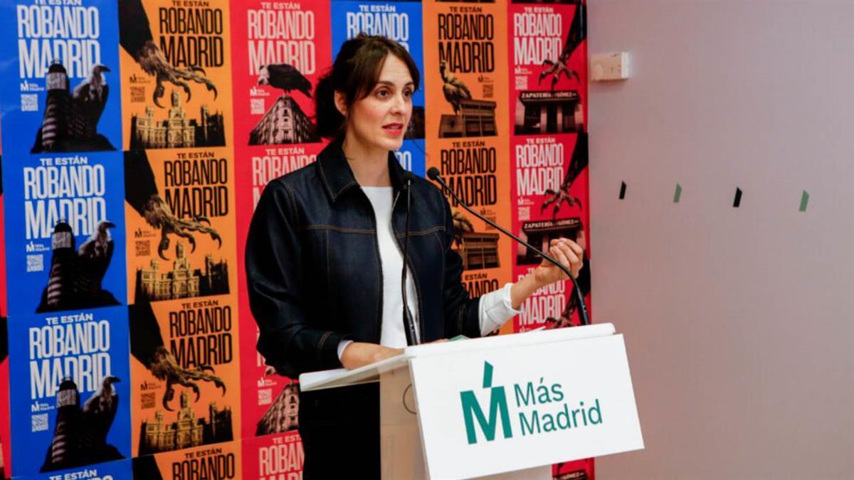 La portavoz de Más Madrid en la capital asegura que “la violencia digital es esto”