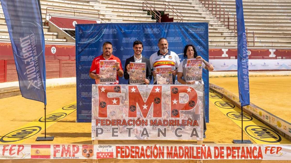 La ciudad acogerá diversas competiciones como el Open Internacional de Petanca Comunidad de Madrid 