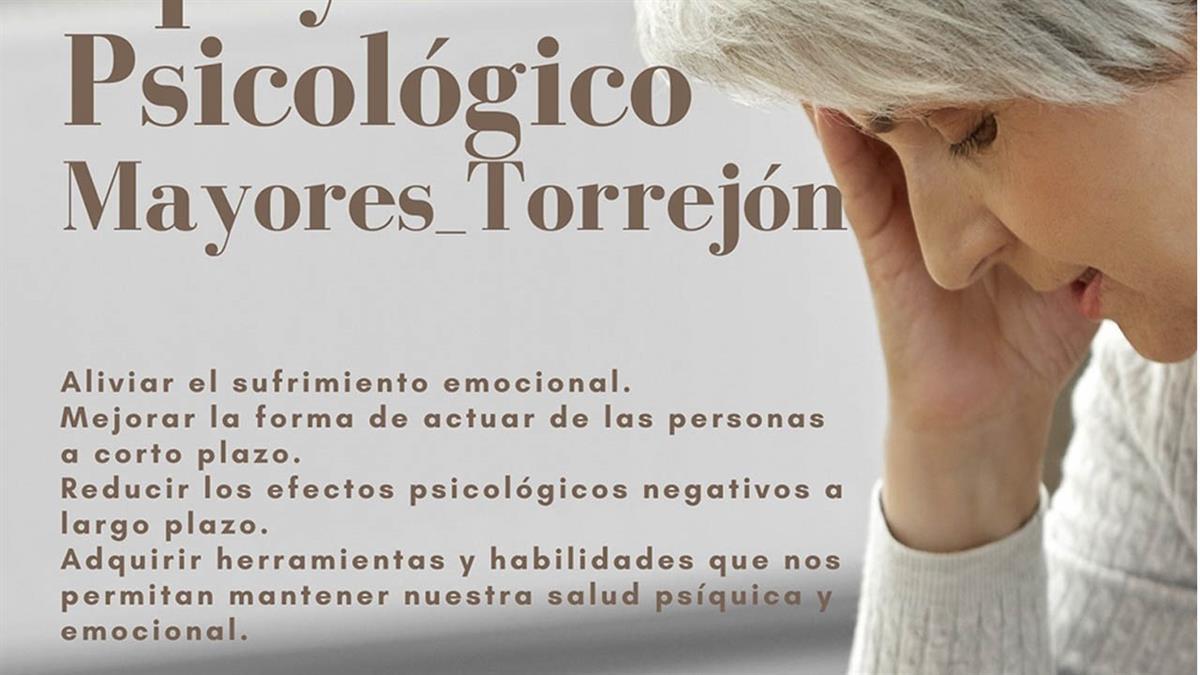 
El servicio de orientación y apoyo psicológico es gratuito y la atención individual se realiza en el Centro de Mayores de La Caja del Arte 
