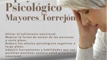 
El servicio de orientación y apoyo psicológico es gratuito y la atención individual se realiza en el Centro de Mayores de La Caja del Arte 
