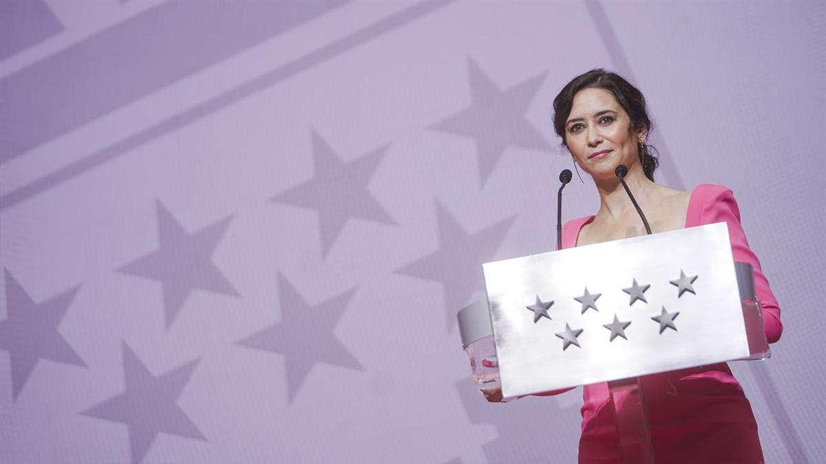 Isabel Díaz Ayuso preside el 40º aniversario del Estatuto de Autonomía de la Comunidad de Madrid