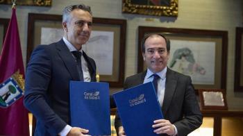 La Comunidad de Madrid firma un convenio con el Ayuntamiento por el que el ente público colaborará en las obras de las depuradoras