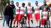 La Fundación Alberto Contador, la Federación Madrileña de Ciclismo y el Comité Paralimpico Español presentan su acuerdo de colaboración en la Casa de Campo
