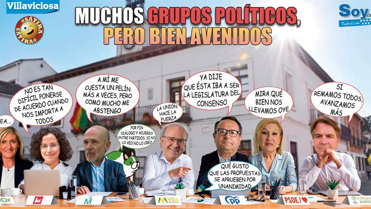 Muchas propuestas de los diferentes grupos han sido aprobadas por unanimidad