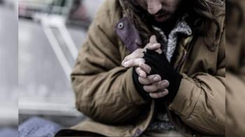 Las personas sin hogar, los grandes damnificados por el frío 