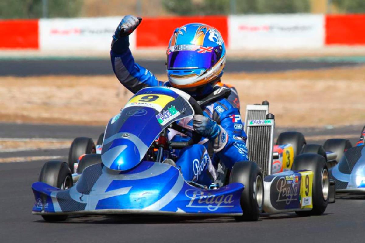 El piloto getafense de karting continúa con su progresión