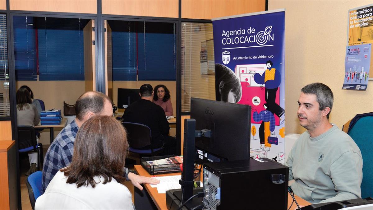 La Agencia de Colocación de Valdemoro ofrece un apoyo a los vecinos para encontrar empleo y talento