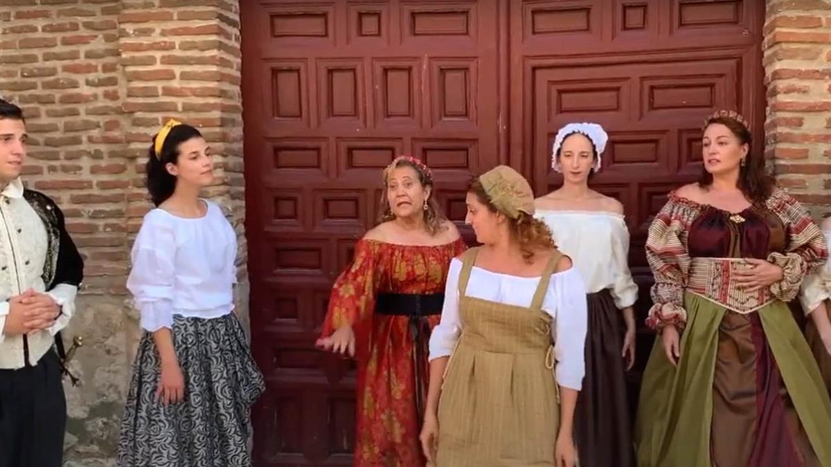 La ruta cultural teatralizada "Nuestra Señora de los Santos" hace un recorrido por la Historia de la ciudad