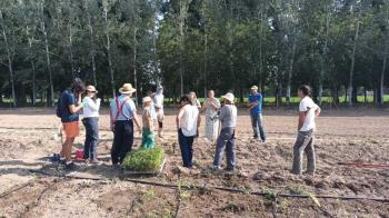La nueva concejala de Agricultura, María Jesús Bárcena, ha visitado las instalaciones