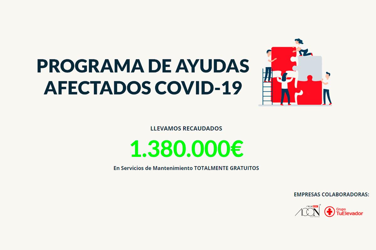 La empresa anuncia que 'Grupo TuElevador' se ha unido a su iniciativa solidaria