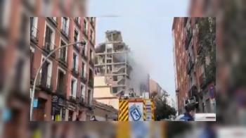Hace unos minutos se registraba una gran explosión en un edificio de la calle Toledo