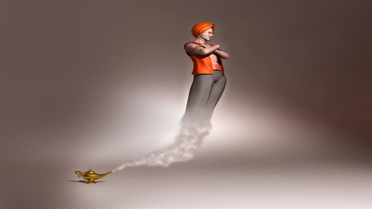 La historia de Aladino se incluyó por primera vez en la traducción francesa de Las mil y una noches, realizada por Antoine Galland en el siglo XVIII.