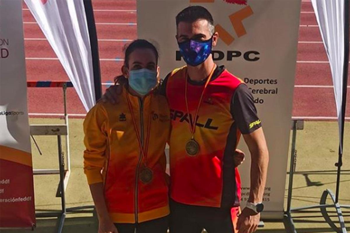 La atleta paralímpica alcalaína obtuvo un oro y dos platas en el Campeonato Liberty
