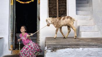 La exposición de Cristina García Rodera refleja la vida cotidiana de los habitantes de una de las zonas más pobres de la India 