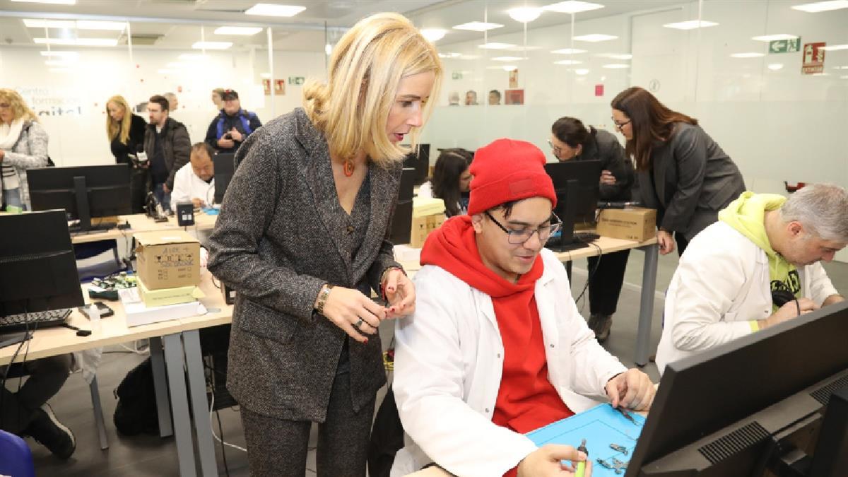 La localidad ha inaugurado un nuevo Centro de Formación Digital 